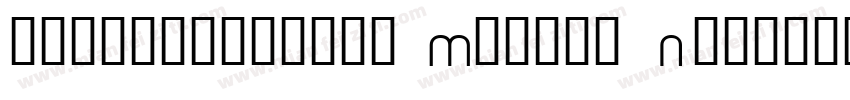 npinzhaopaiti Medium Noncommercia字体转换